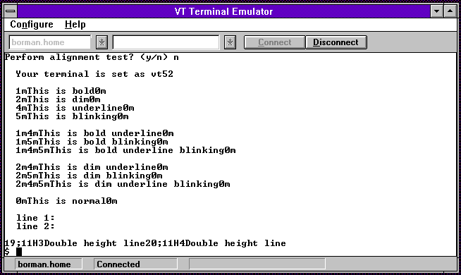 XVision VT52